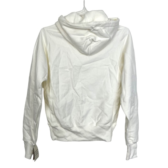 Champion Reverse Weave Hoodie Sweatshirt NWT Men's Sz XS White Fleece Lined - Picture 3 of 9
